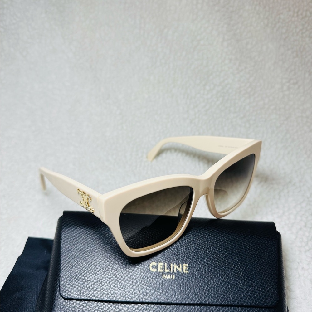 Celine Ivory Sunglasses - Picture 3 of 6